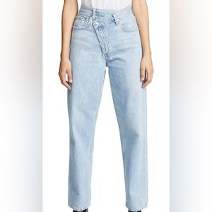 AGOLDE CRISS CROSS JEANS